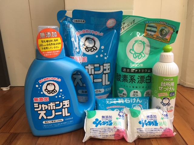 シャボン玉液体石けんセット（箱代込3,076円）