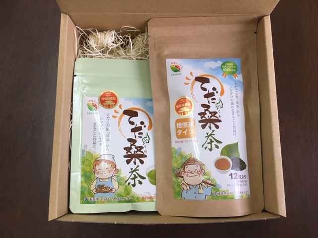 てだ桑茶各1個セット（箱代込1,338円）